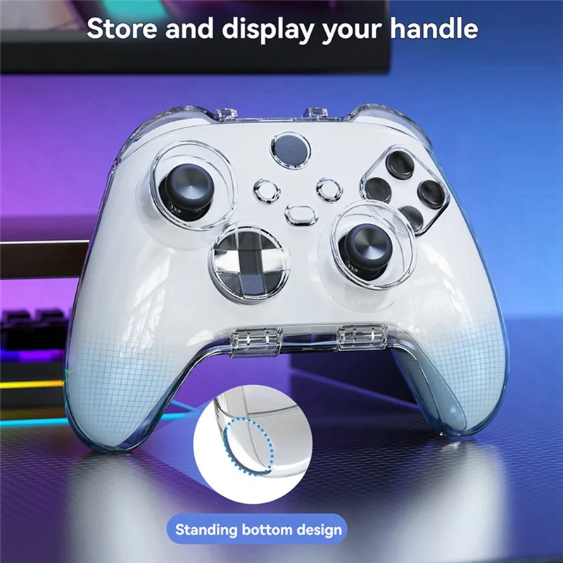 

AY14 -Transparent Magnetic Protective Case For Series Controller Anti-Fall Durable Storage Box Easy Access To Buttons