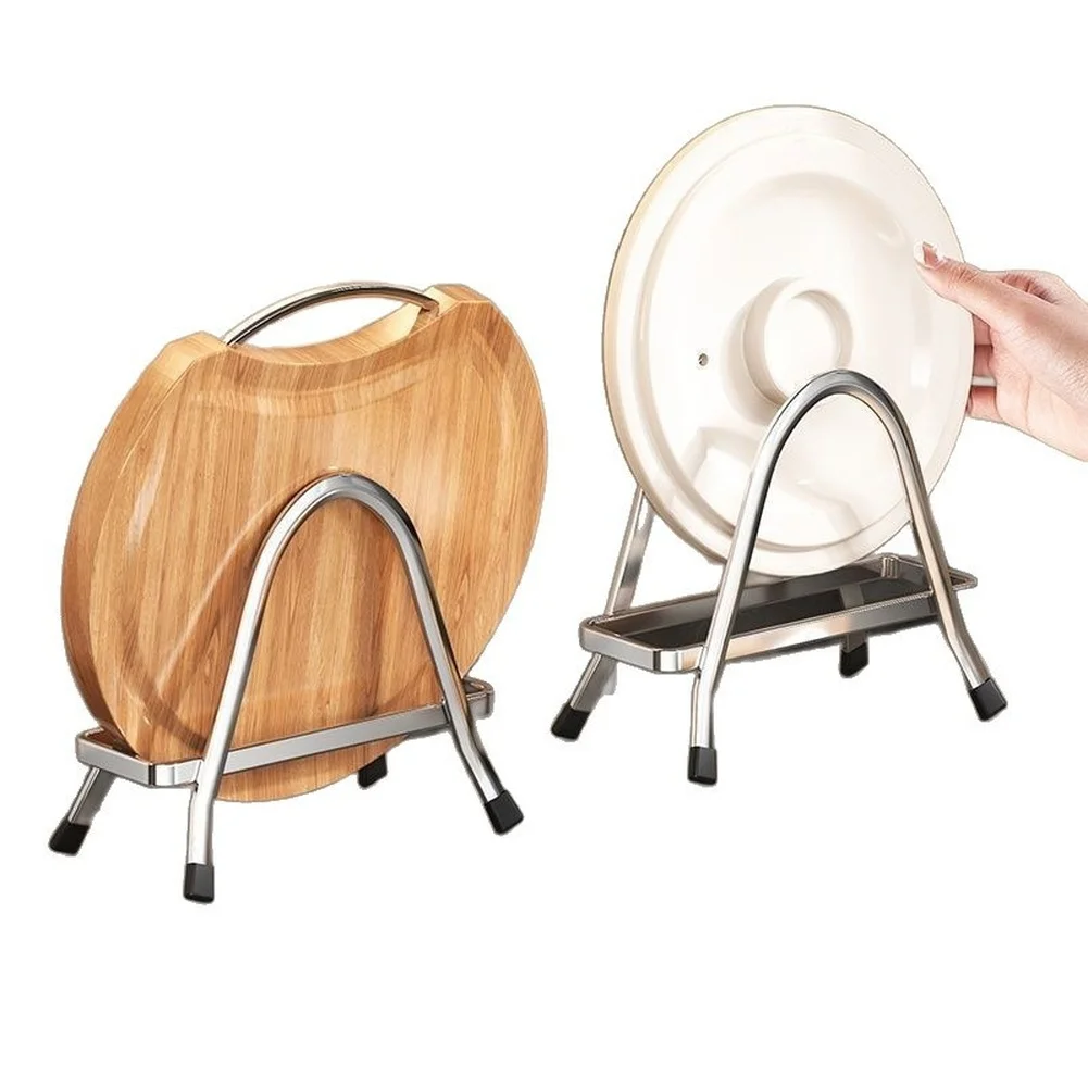 Stainless Steel Rack for Cutting Boards 16.5 x 10 x 14.5 cm 5.5 cm Spacing Compatible with Standard Board Sizes