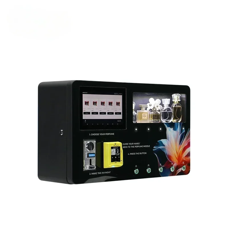 wall mount perfume cologne spray vending machine for cologne Hot sales