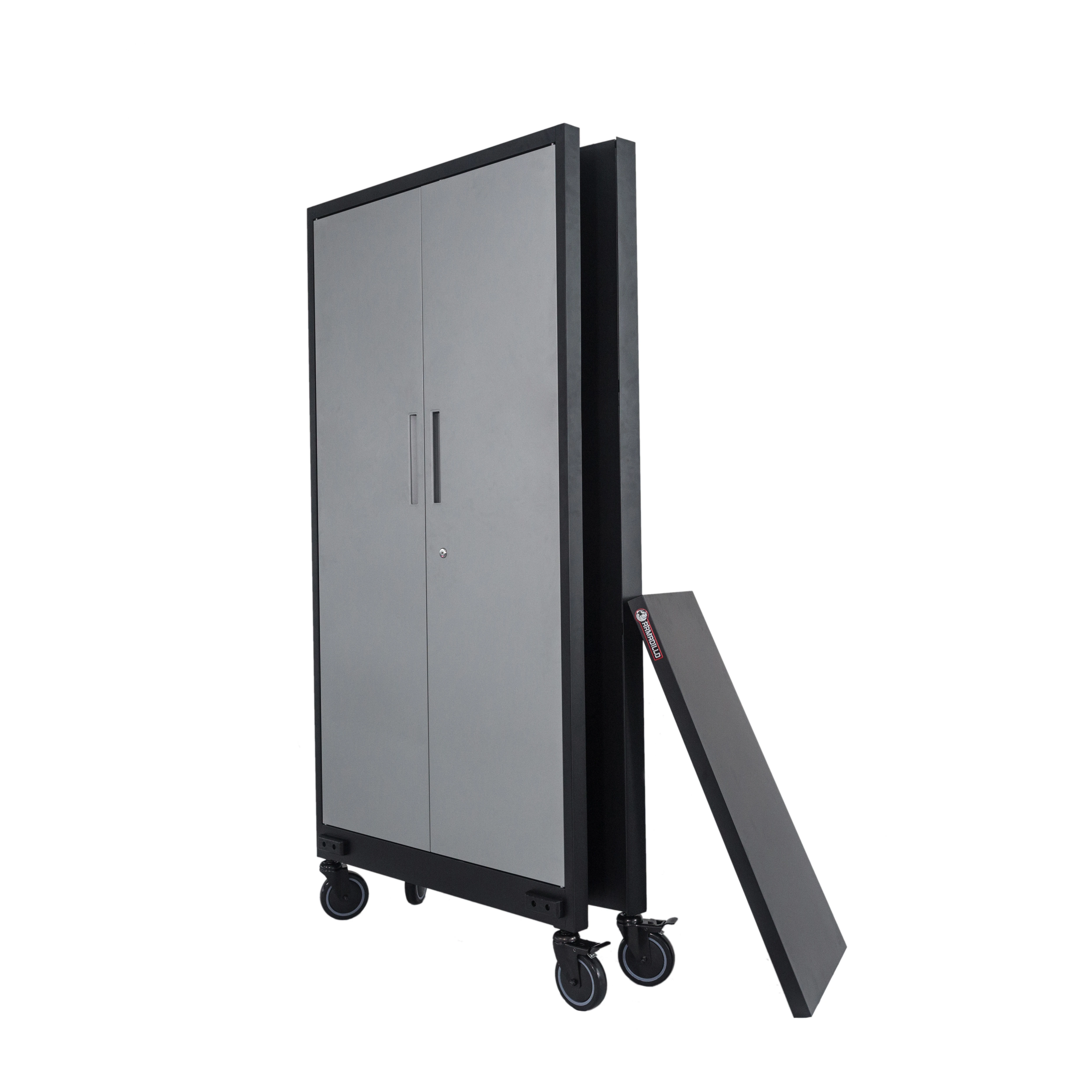 Foldable Collapsible Metal Tool cabinet storage cabinet  heavy duty adjustable shelf