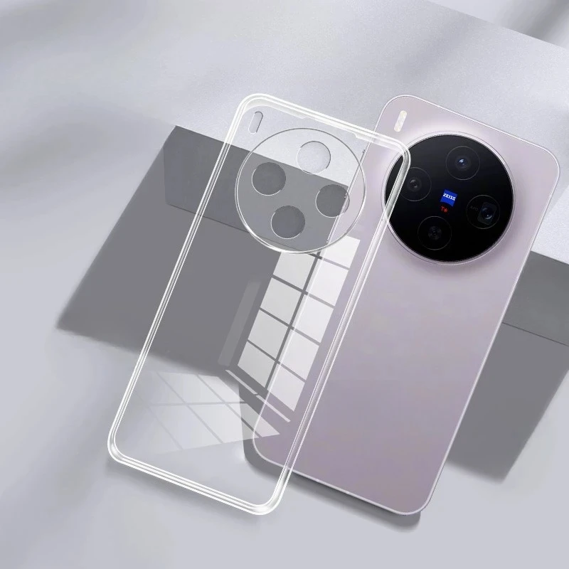 비보 X300 X 300 X300Pro 프로 케이스용 초박형 투명 폰 케이스 소프트 TPU 실리콘 백 커버 보호 쉘 케이스