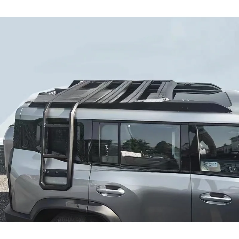 

for Chery Jetour Traveler T2 2024 New Side Ladder Fixed Iron High Quality Modified Accessory Automobile Parts