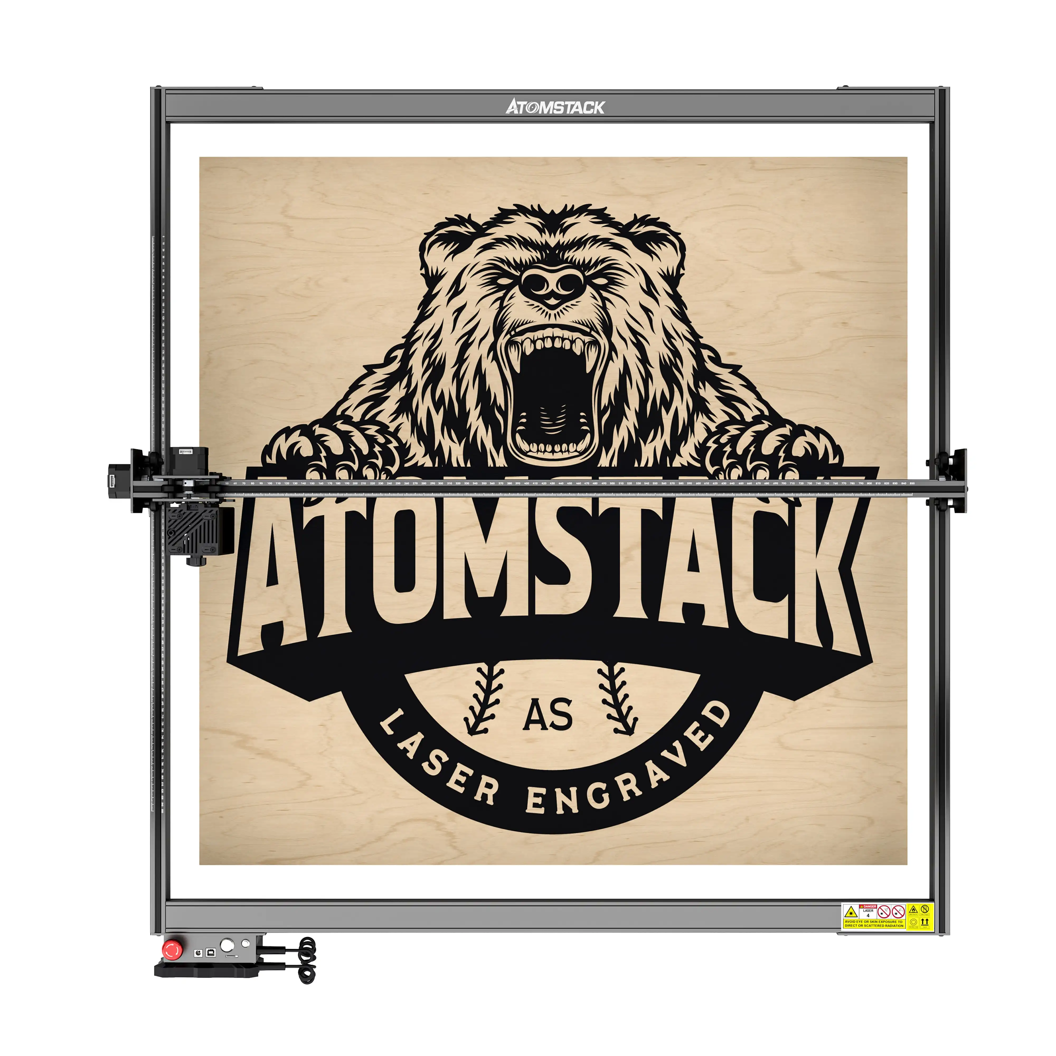 Quadro da Ampliação do Jogo 850*800 mm da Expansão da Área de Trabalho do Atomstack E85
