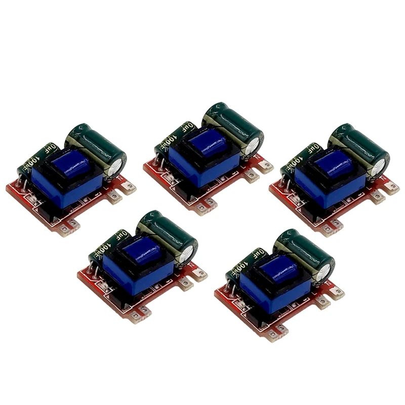 5PCS 300MA Isolated Switching Power Module AC-DC Step-Down Module 220V 110V