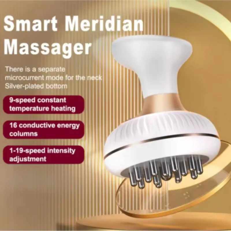 Massage Brush Body Massage LymphaticDrainage Heating Scraper Guasha shapeAnti Cellulite Massager Meridian