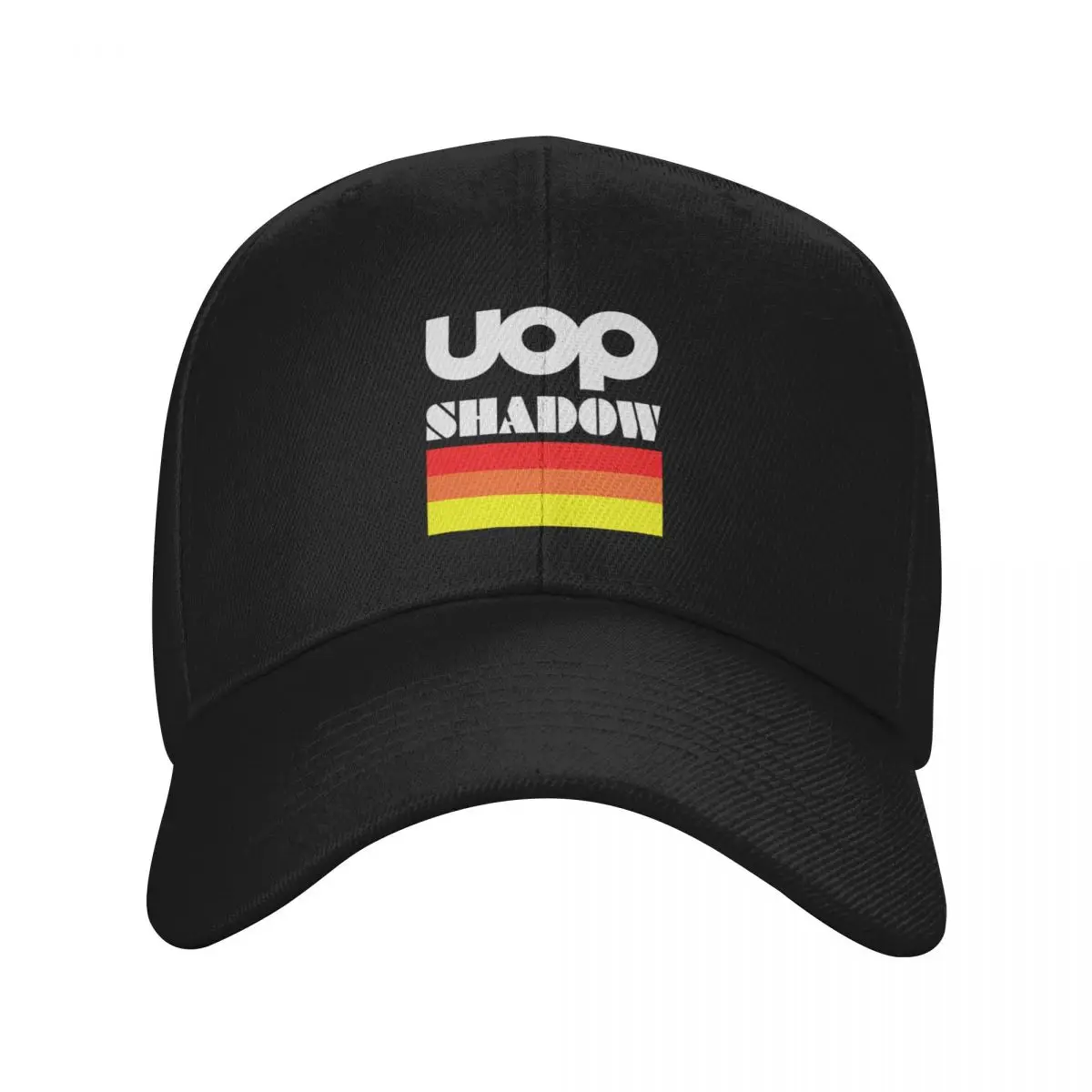 UOP Shadow retro F1 sponsor block logo - small Baseball Cap Streetwear Bobble Hat Men's Caps Women's