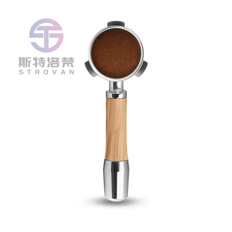 maquina-de-cafe-espresso-100-de-madera-de-olivo-y-nogal-con-mango-de-acero-inoxidable-y-seccion-de-cola-de-51-mm