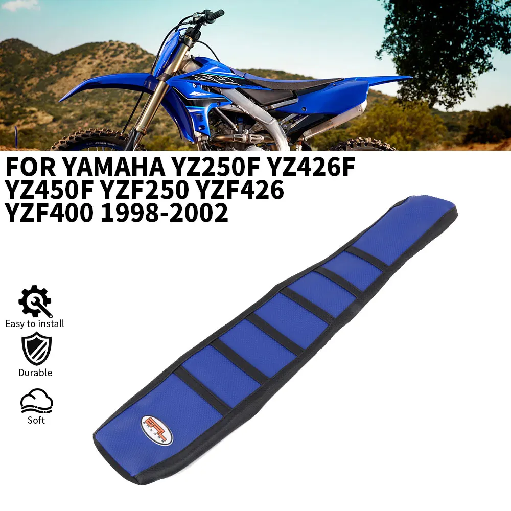 

Motorcycle Seat Cover Rubber Gripper Soft For Yamaha YZ250F YZ426F YZ450F YZF250 YZF426 YZF400 1998-2002 Motorcycles Accessories