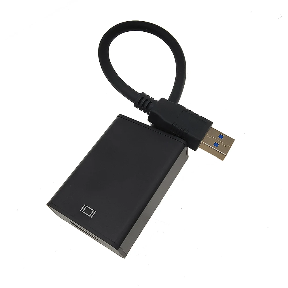 Konwerter 1080P USB 3.0 na HDMI kompatybilny multimedialny wyświetlacz Adapter graficzny dla komputera PC projektor do laptopa zewnętrznej karty