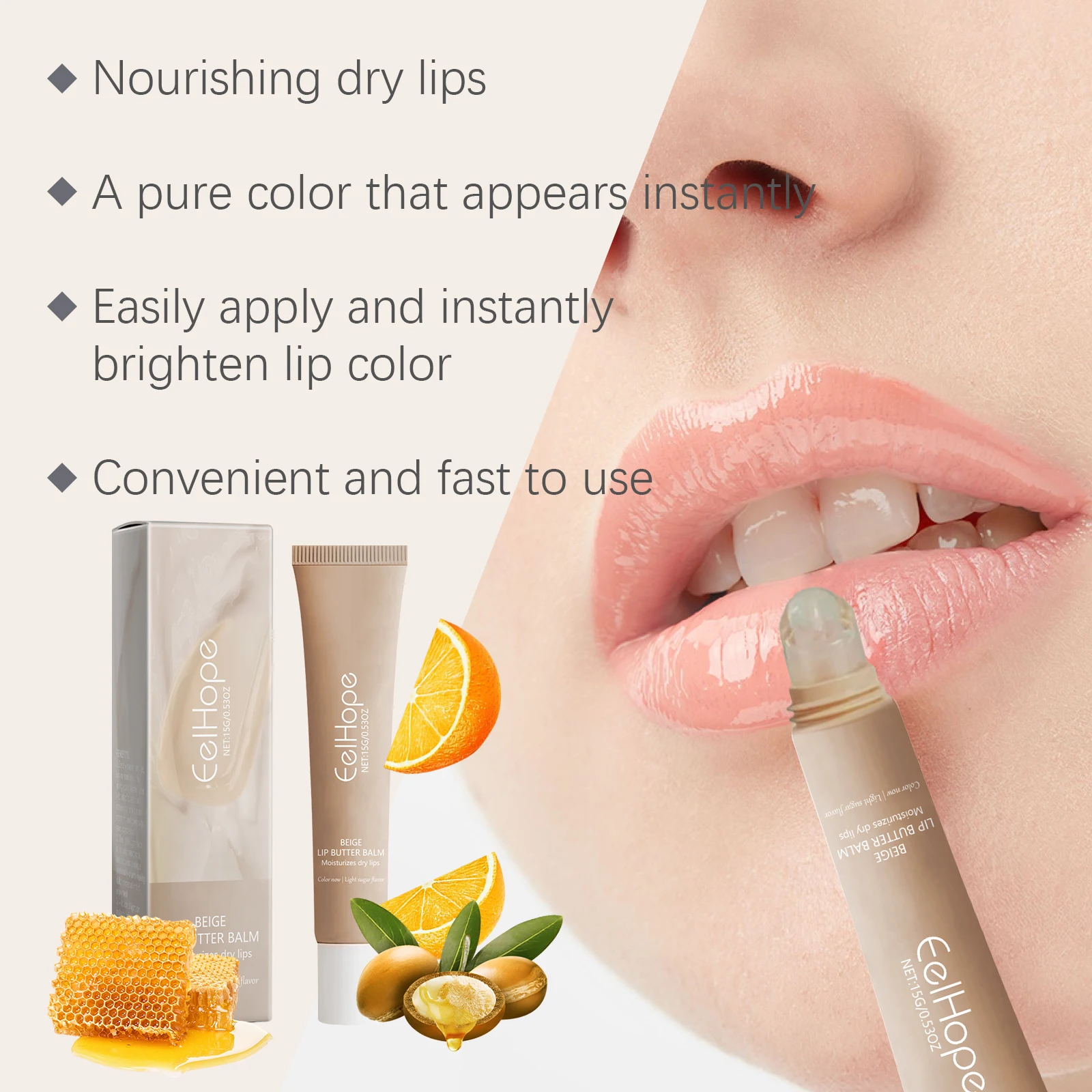 Hydraterende Beige Lippenbalsem Vermindert Liplijnen Langdurige Verjongt Lippen Non-stick Cup Vrouwelijke Makeup Tools & Accessoires