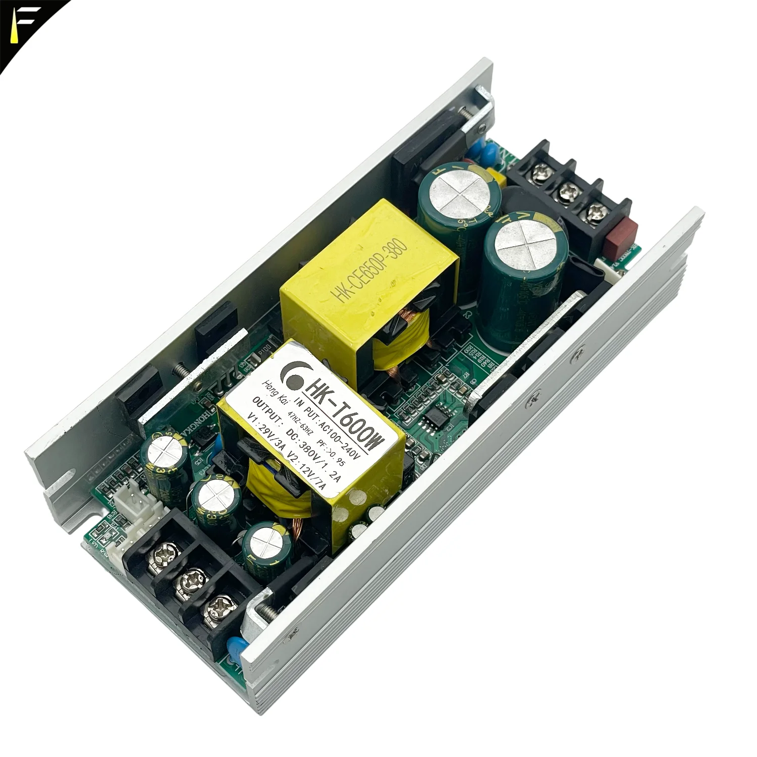 

HK-T600W Power Supply Source Board Unit PCB PSU 380V+29V+12V (DC:380V 29V 12V) for Stage Show Beam Moving Head Light 15R 16R 17R