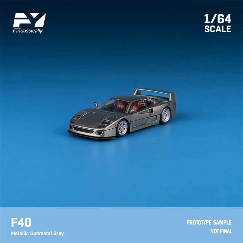 **Pre-Order** Findclassically 1:64 F40 limited500 Diecast Model Car