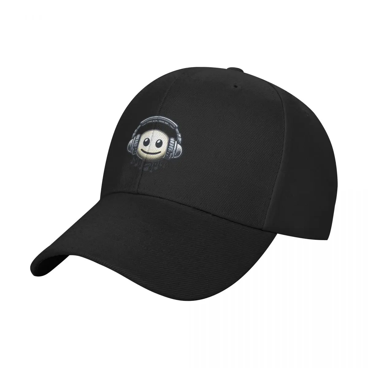 

Cool Vintage Headphone DJ Music Tune In Drop Out Baseball Cap sun hat Rugby Men Hats Women's