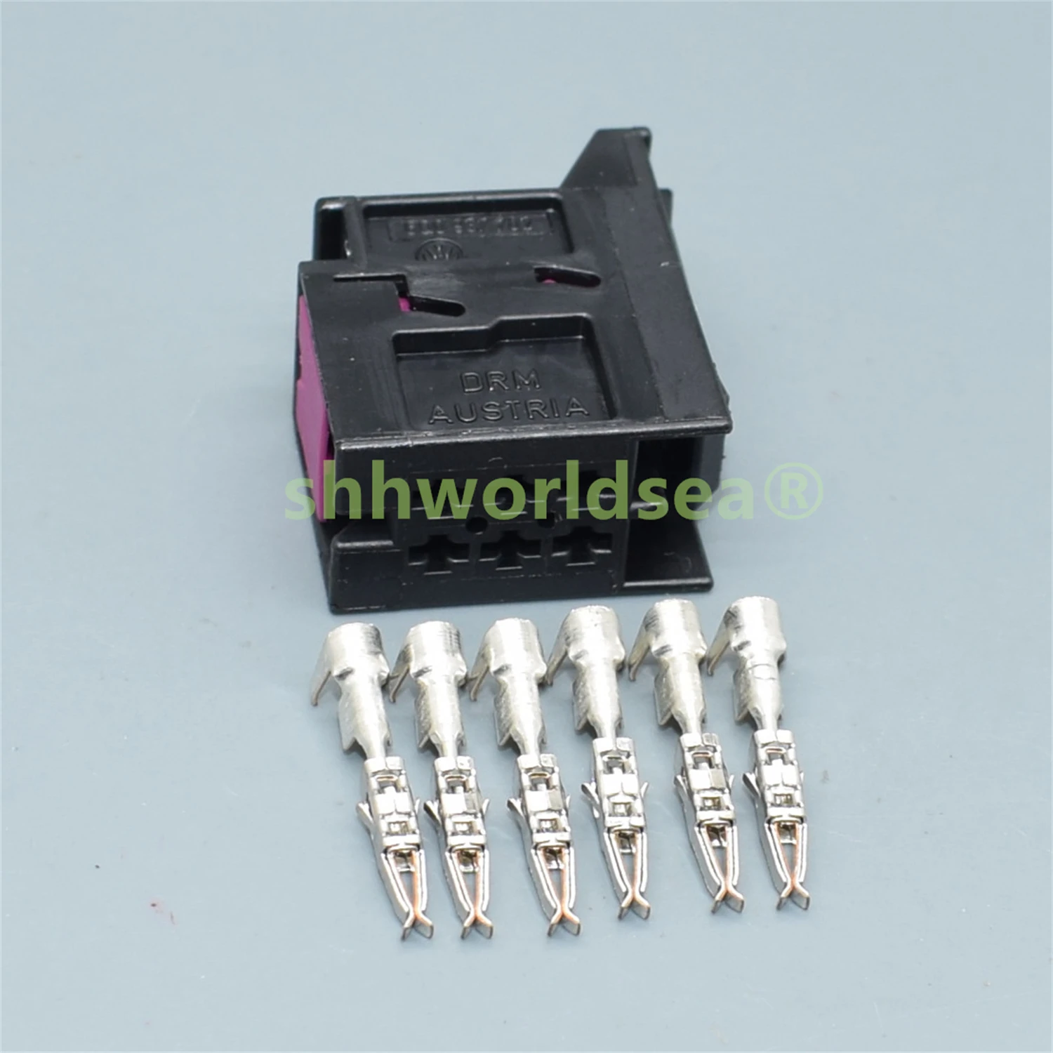 shhworldsea 1pcs 6PIN 1.5mm Car Rear Tail Lamp Plug For Audi A1 Q3 6Q0 937 702 6pin CABLE 6Q0937702