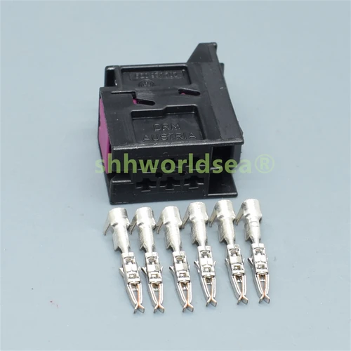 Imagen 2 del producto Shhworldsea 1 Uds 6PIN 1,5mm enchufe de lámpara trasera de coche para Audi A1 Q3 6Q0 937 702 CABLE de 6 pines 6Q 0937702