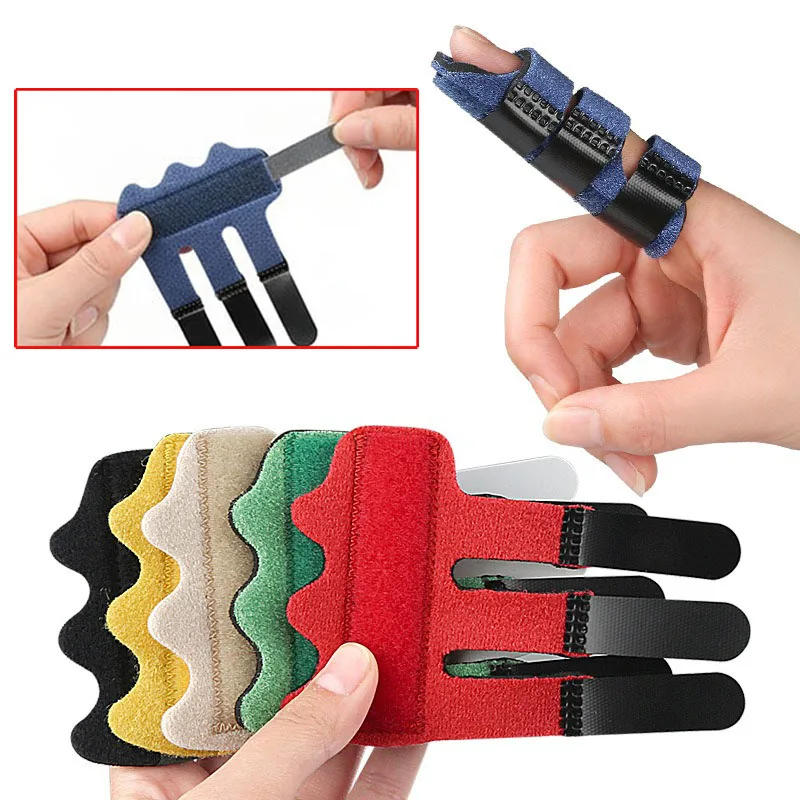 

Pain Relief Aluminium Finger Splint Fracture Splint Corrector Support Finger Splint Fracture Protection Brace Corrector Support