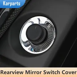 Car Rearview Mirror Control Switch Button Sticker Cover for Chevrolet Cruze 2009 - 2014 Stainless Steel Interior Accessories