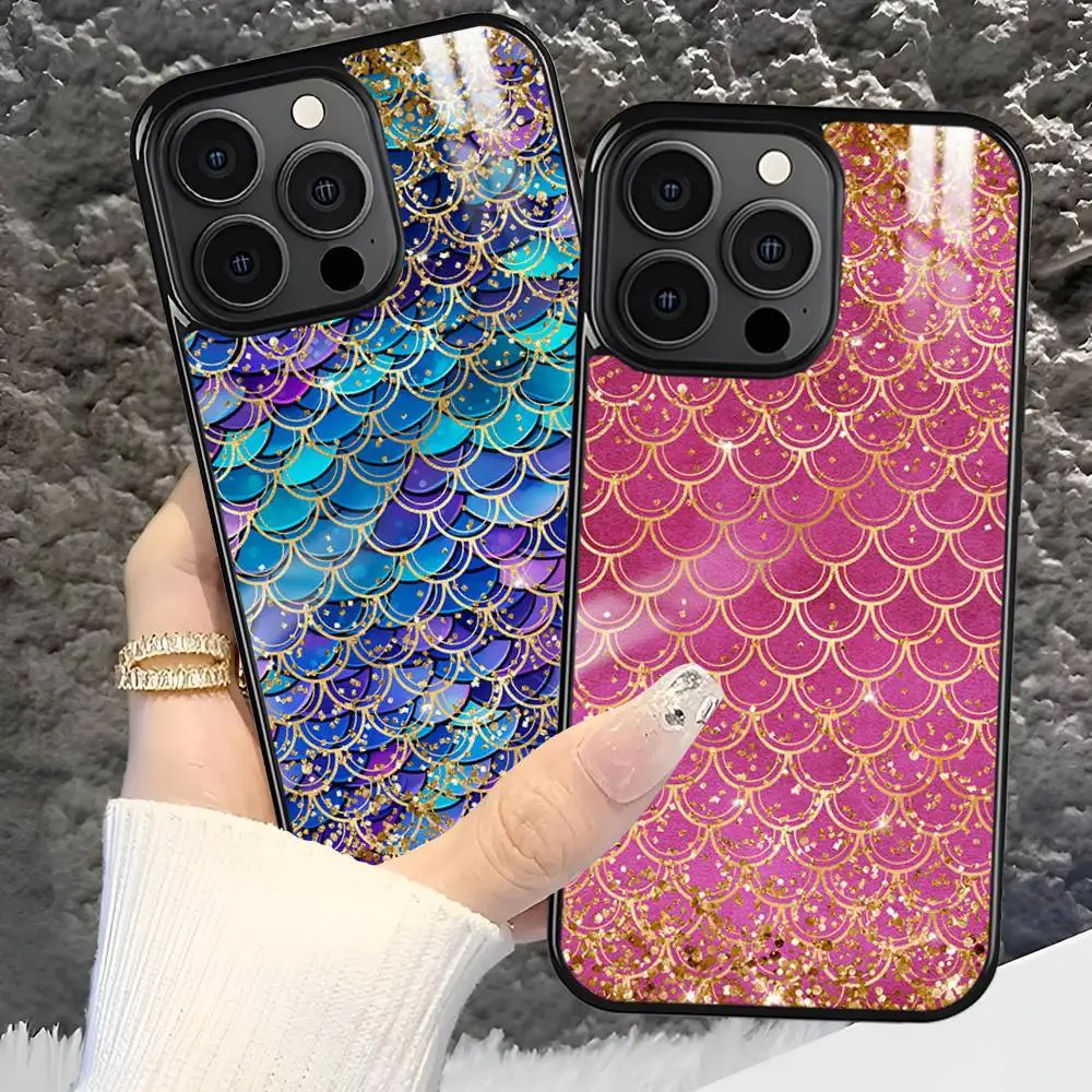 حافظة لهاتف آيفون 16 15 14 13 12 11 Pro Xs Max Mini Plus Celulares Hard Funda