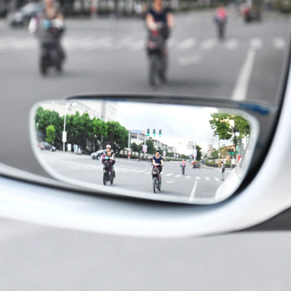 

2Pairs Blind Spot Mirrors Auxiliary Car Side Rearview Mirrors Wide Angle Car Mirror for Safety Blind Spot Mirror