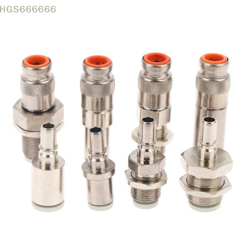 

KK2P KK2S 04H 06H 04E 06E Tracheal Quick Connector PU Tube Joint Secure Seal for Industrial Pneumatic Tube Connections