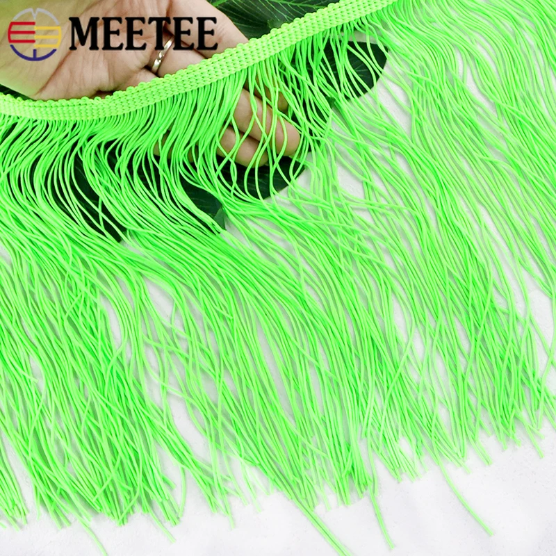 

5/10M 20cm Long Sewing Fringes Tassel Lace Trim Decorative Trimmings Stitching Stage Dresses Decoration Tassels DIY Accessories