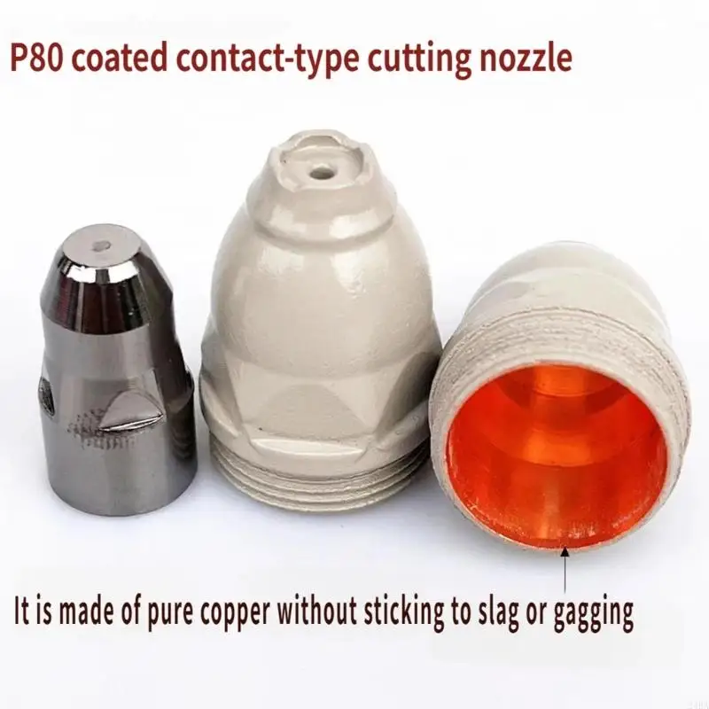 Premium Copper Plasma Nozzles Electrode Tip for Efficient Cutting Operations