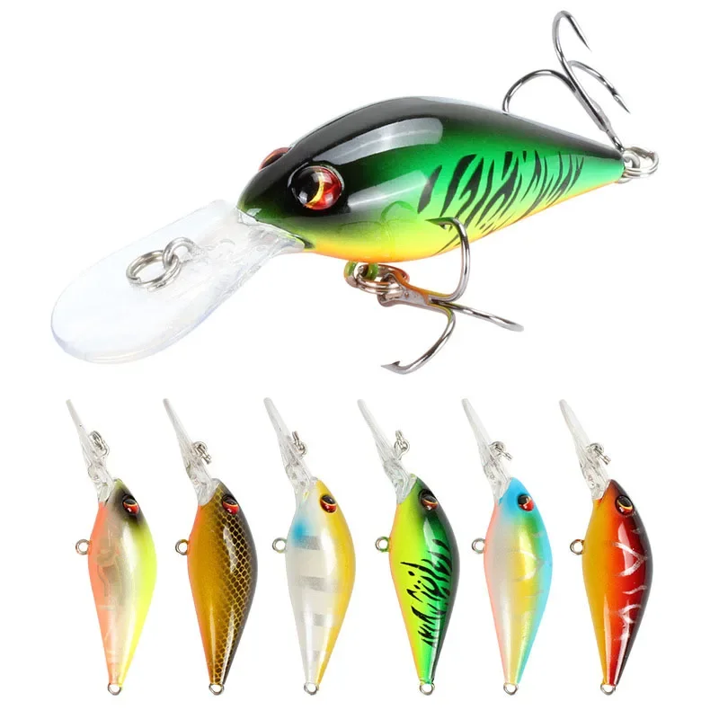 

1PCS Wobblers Quality Crankbait Simulation Fishing Lure 8cm 8.5g Jerkbait Floating Hard Bait Bass Carp Pesca Fishing Tackle