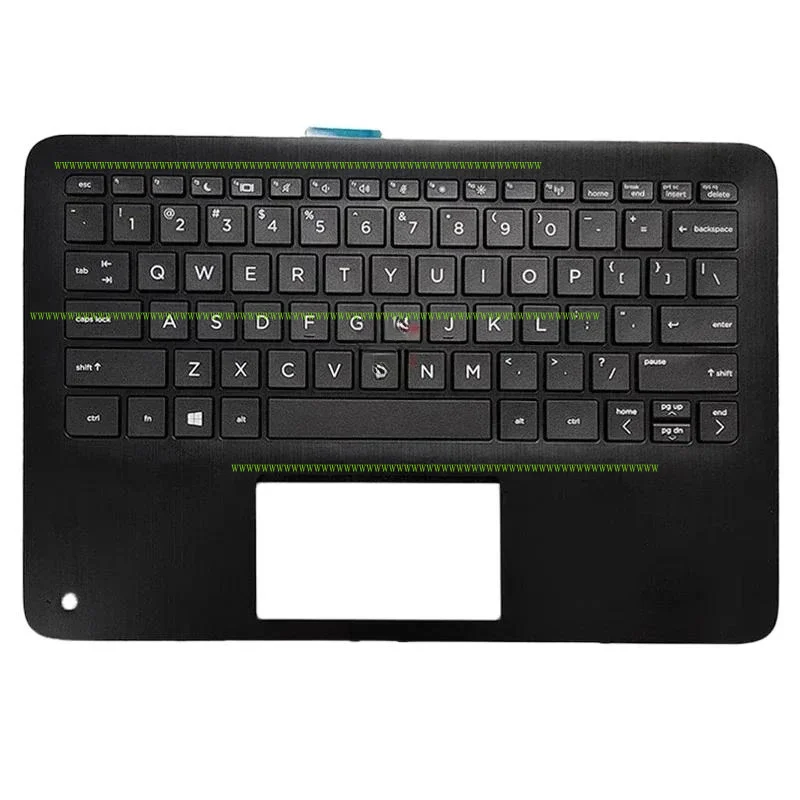 

F Original new laptop case for HP ProBook x360 11 G5 G6 G7 EE palmrest upper case c cover shell with US backlit keyboard