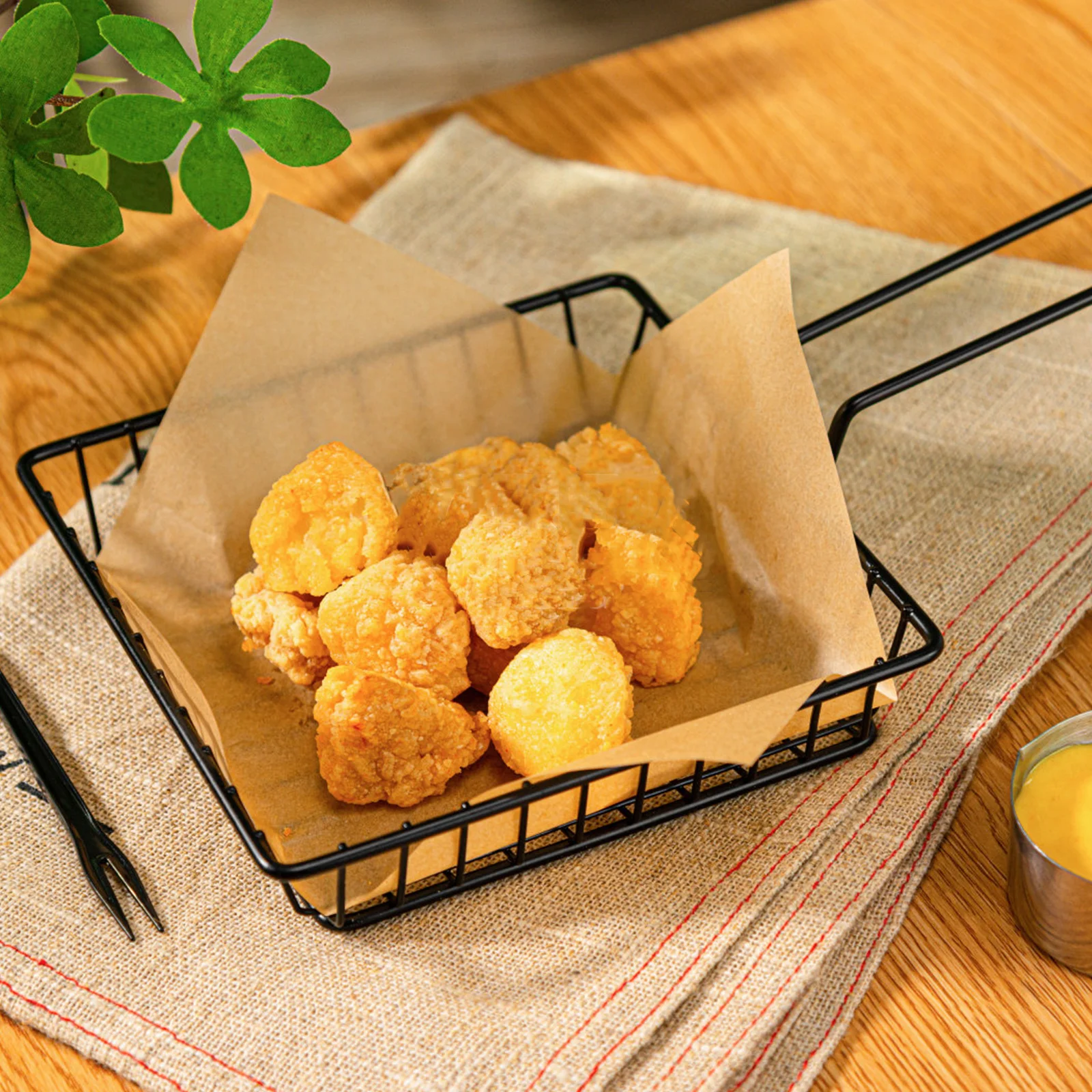 

Greaseproof Paper Sheets Non-Stick Oil Absorbing Mats For Fried Food Packaging Baking Snack Bar Catering Kitchen