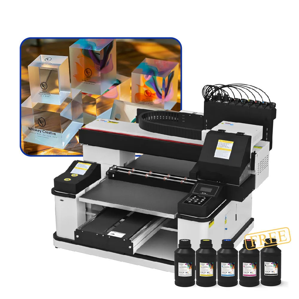 

Led UV Printing Machine XP600 i3200 Head 6090 UV Flatbed Printer For Rigid Materials Phone Case Acrylic Metal Printing