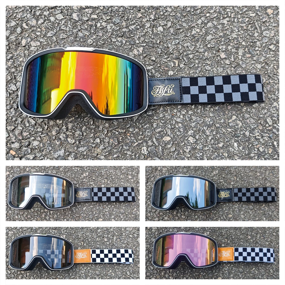 

FBFU спортивные солнцезащитные очки на открытом воздухе, ветрозащитные очки MTB BMX ATV, велосипедные лыжи для мужчин и женщин, езда на мотоцикле, бездорожная вентиляция