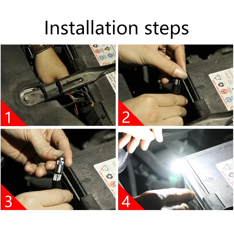 لأودي Q5 8R SQ5 2008 ~ 2015 2016 2017 2018 2019 2020 2021 2 قطعة T10 W5W LED لمبات عرض السيارة إكسسوارات مضيئة #6