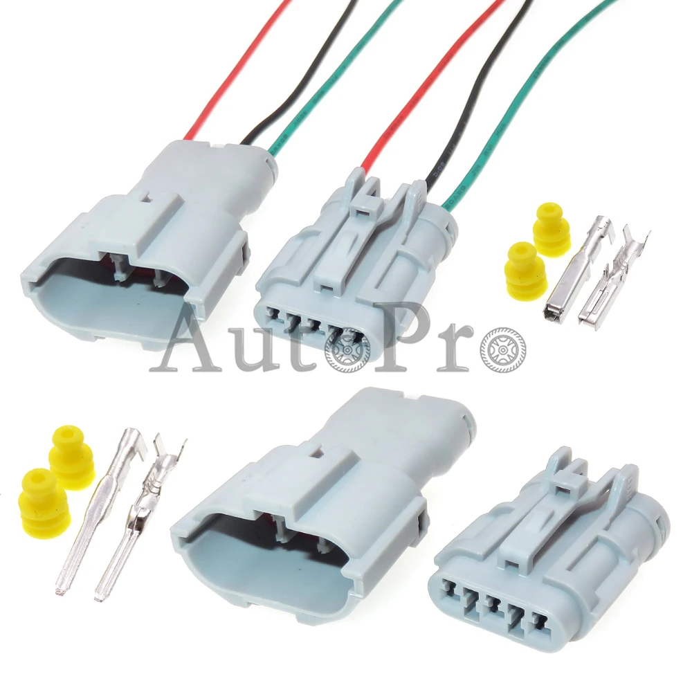 

1 Set 3 Hole MG640329 MG610327-5 7222-7434-40 7123-7434-40 AC Assembly Car Wire Socket Auto Plastic Housing Connector Assembly