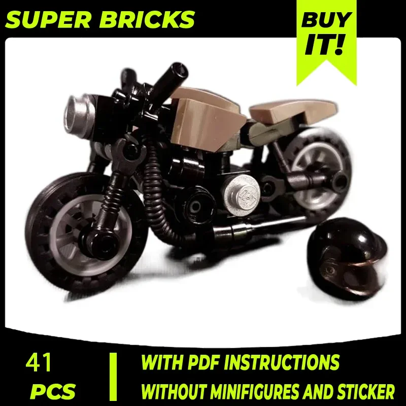 

Car Series Model Minifigure Motorcycle Technology Modular Blocks Moc Building Bricks Gifts Toys For Children DIY Sets Assembly