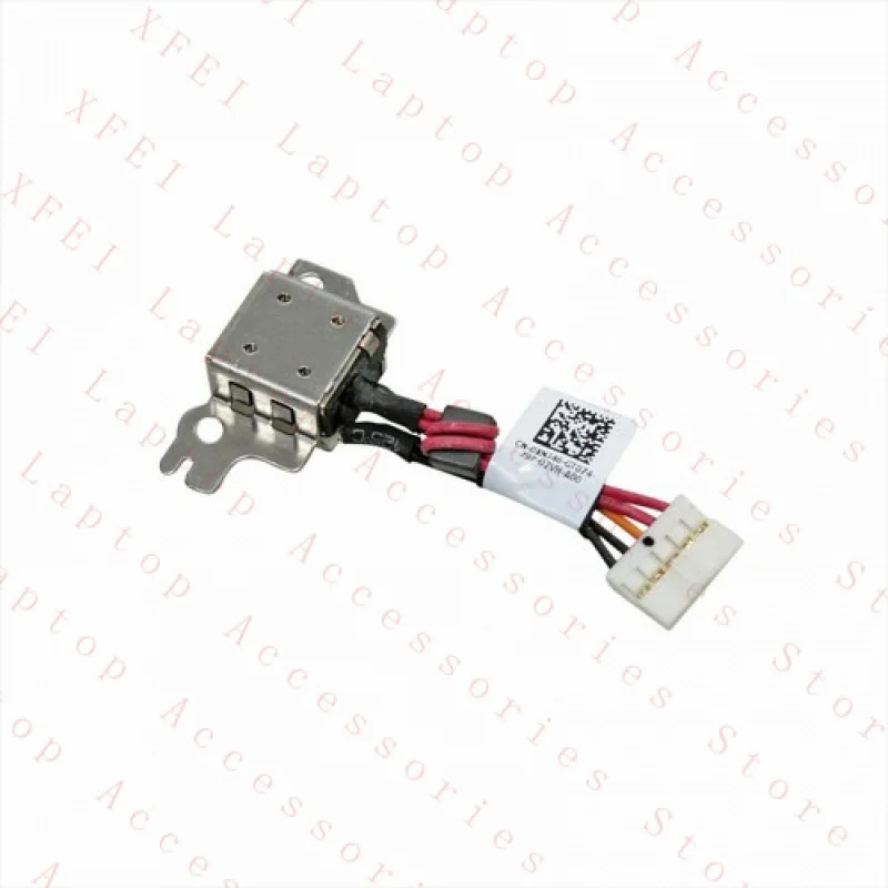 

F For Dell Latitiude 3189 Chromebook 11 3180 DC Jack W Cable XNJ46 DC30100ZR00 DMX