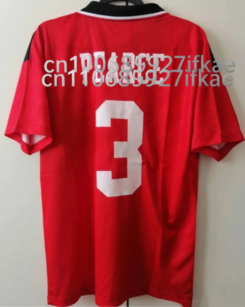 Vintage Red Football Schnelltrocknendes T-Shirt Nr. 3-Sport-T-Shirt Stuart Iron-Blooded Defender Top im gleichen Stil für die Fans-Kollektion