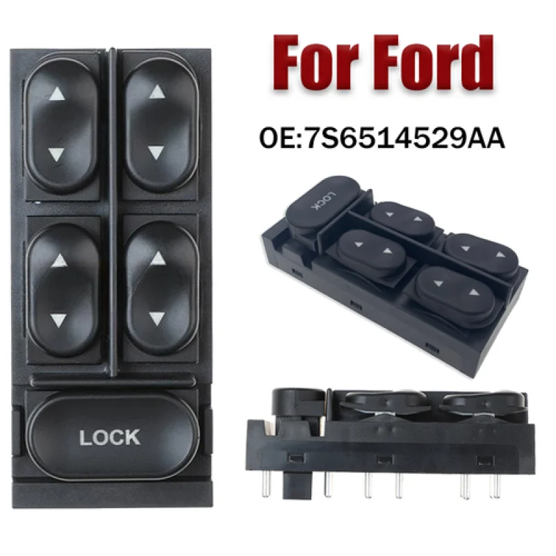 

A+ ABS Car Window Control Switch F4ZZ-14529-B SW7079 For Ford Mustang 1994-2004