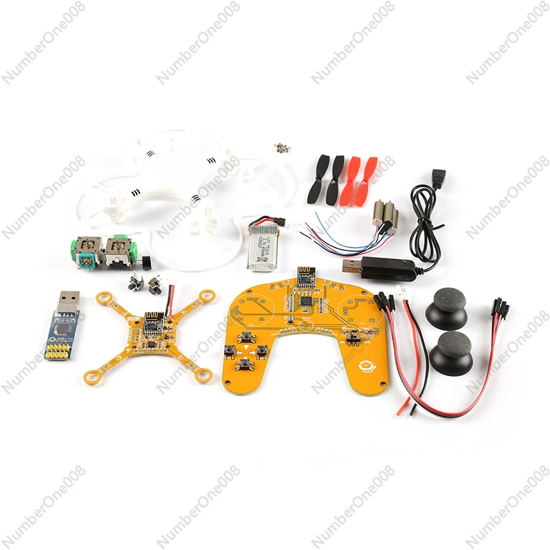 

STM32 UAV DIY Open Source Kit 2.4G Handle Wireless Remote Control Embedded Programming Quadcopter