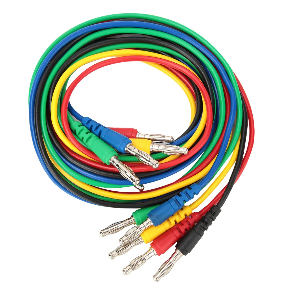 Banaan p1043 4mm Banaanstekker Testlijn Spuitgegoten Man op Man Multimeter Draad Kabel Banaan Testkabel Banaan Draad