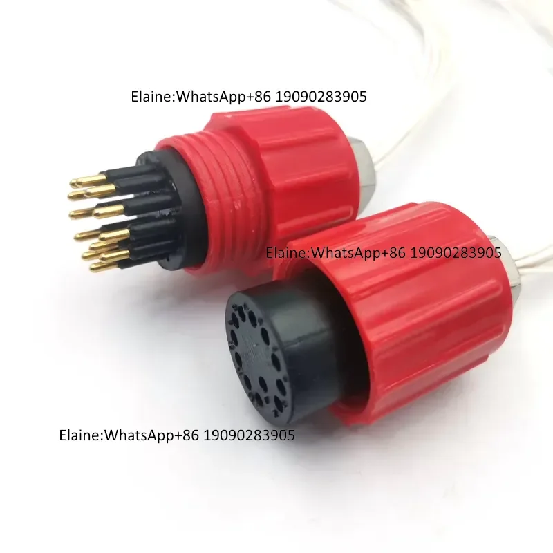 Underwater Connector MCBH12M-MCIL12F Male/Female Stainless Steel Deep-sea SUBCONN Cable Plug ROV WaterproofWaterproof