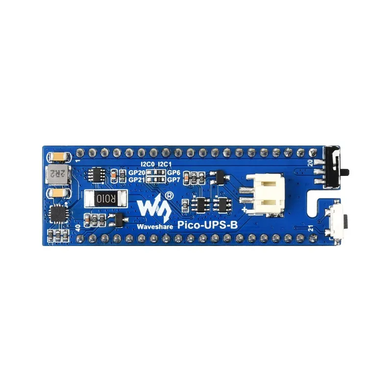 UPS Module for Raspberry Pi Pico Uninterruptible Power Supply Li-po Battery Stackable Design for Raspberry Pi Pico