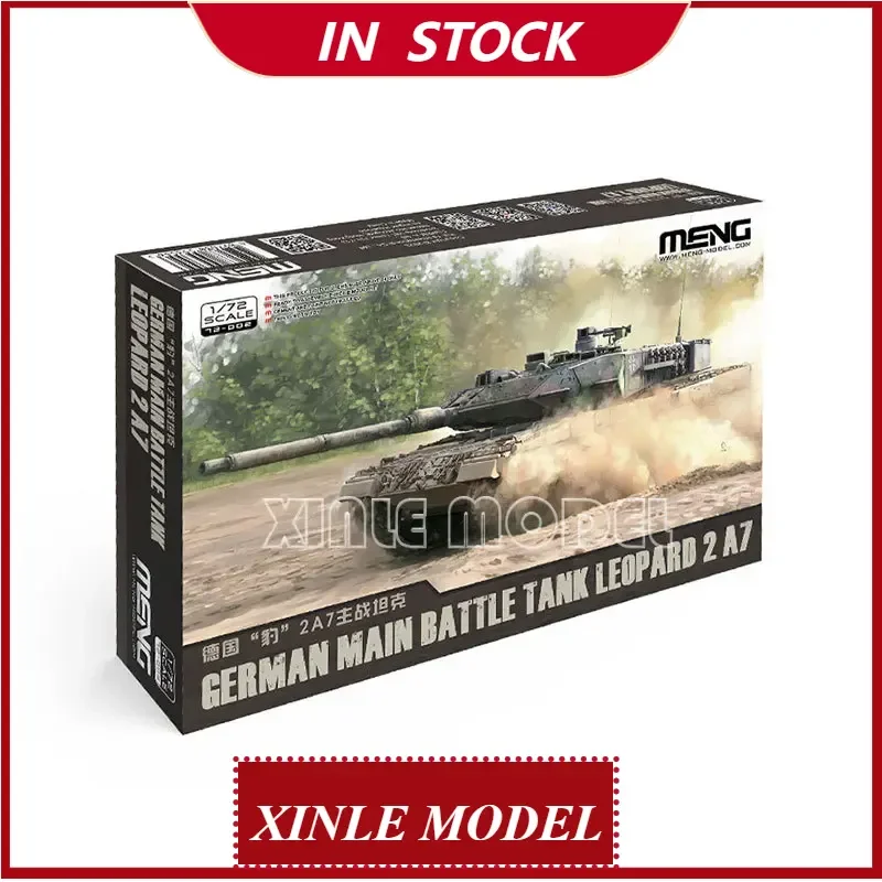 

MENG Plastic Assembly Scale Model Kit 72002 1/72 modern German Leopard 2A7 main battle tank