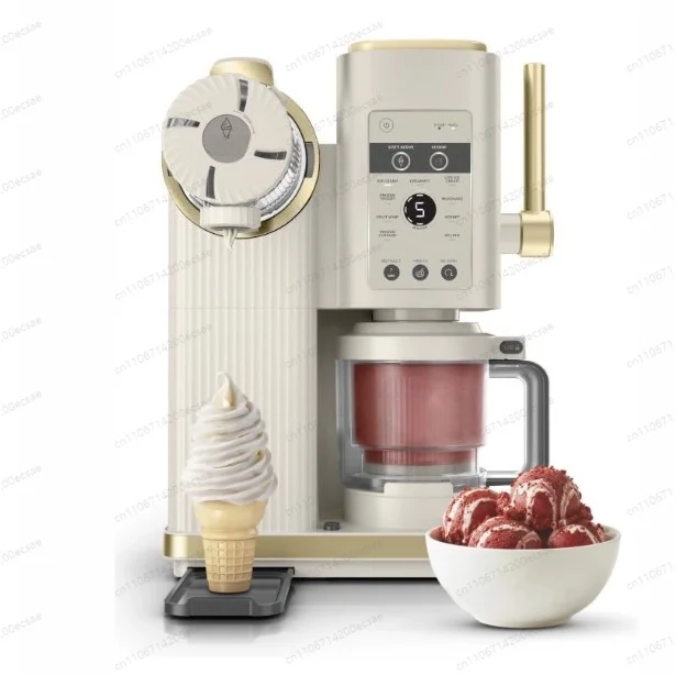 701 Fruit Ice Cream Maker for Home, Soft Serve Ice Cream Machine for Milkshake Smoothie Yogurt, 220V EU Special Edition