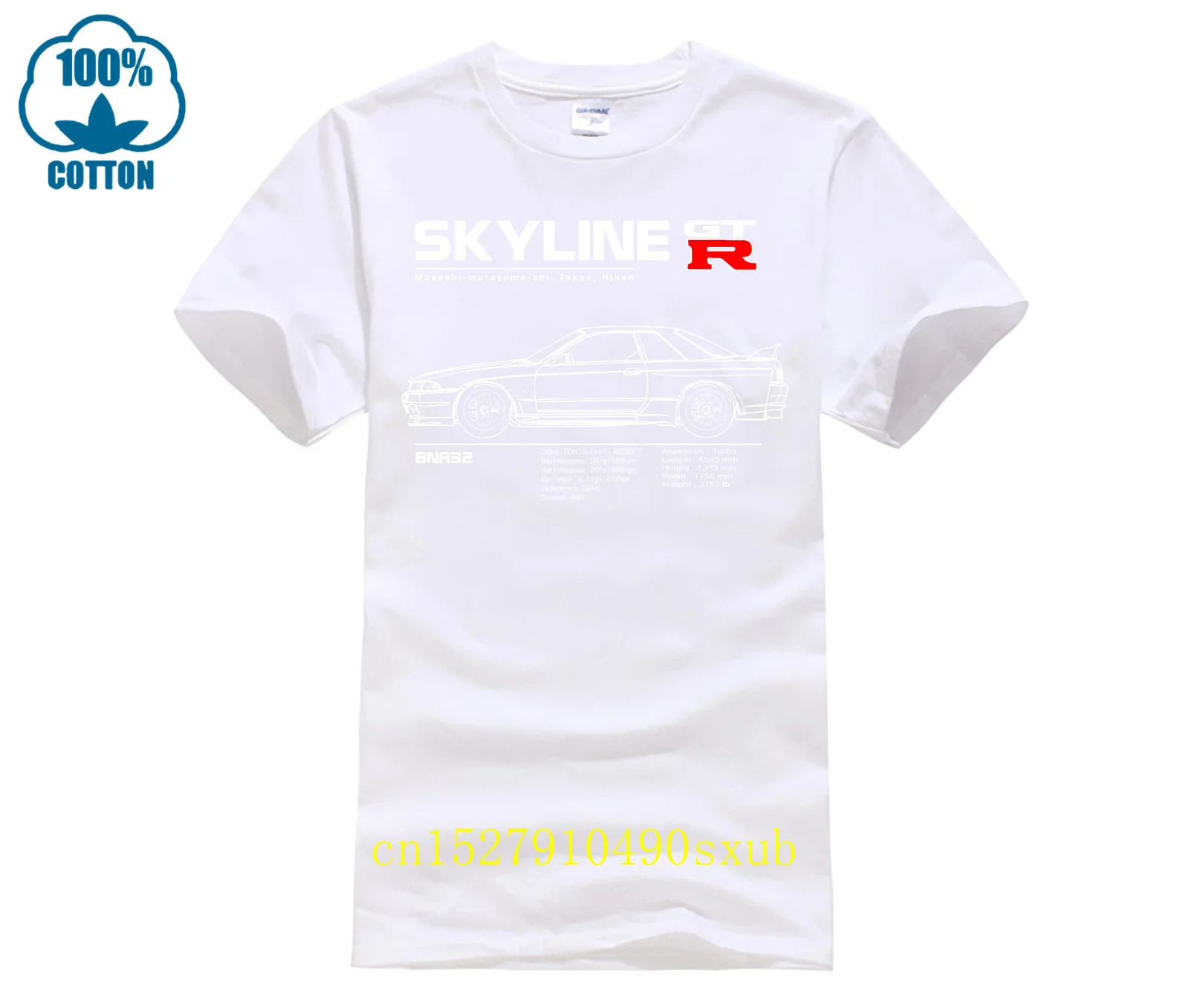 R32 gtr、tシャツ、車、r34、gtr、スカイライン、輸入、jdm 