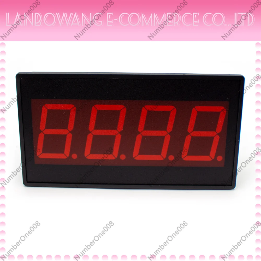

LED-485-184 Red Industrial Grade RS485 Digital Tube Display Screen 1.8 Inch MODBUS 4-Bit