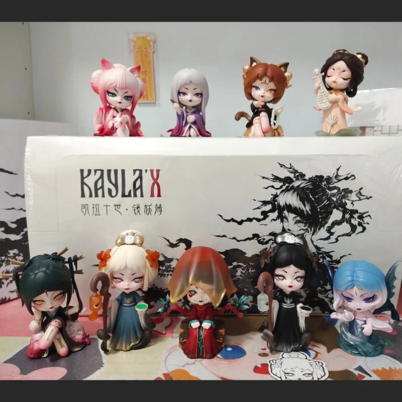 

Kayla'X Dark Fairy Tale Series Blind Box Toys Cute Action Anime Figure Kawaii Mystery Box Model Designer Doll Gift Box