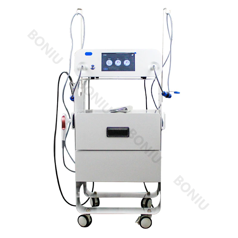 Local shipping 2024 Best Tecar 448KHz  Pain Relief Radial Shockwave Therapy Machine RET CET Body Shaping Skin Tightening