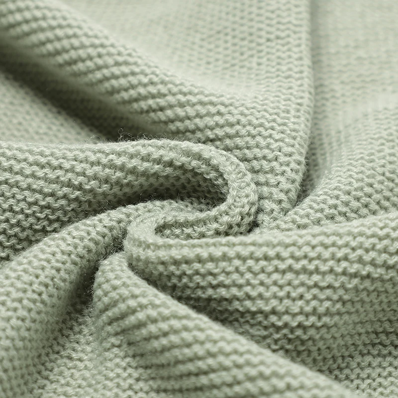 الطفل البطانيات محبوك الرضع الفتيان سرير الفراش لحاف الفتيات منقوشة 90*70 سنتيمتر الوليد عربة التقميط الاعوجاج موضة الصلبة الكشكشة