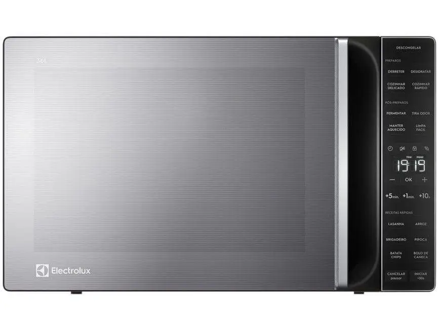 Microondas Electrolux 36L Plata y Negro-110V