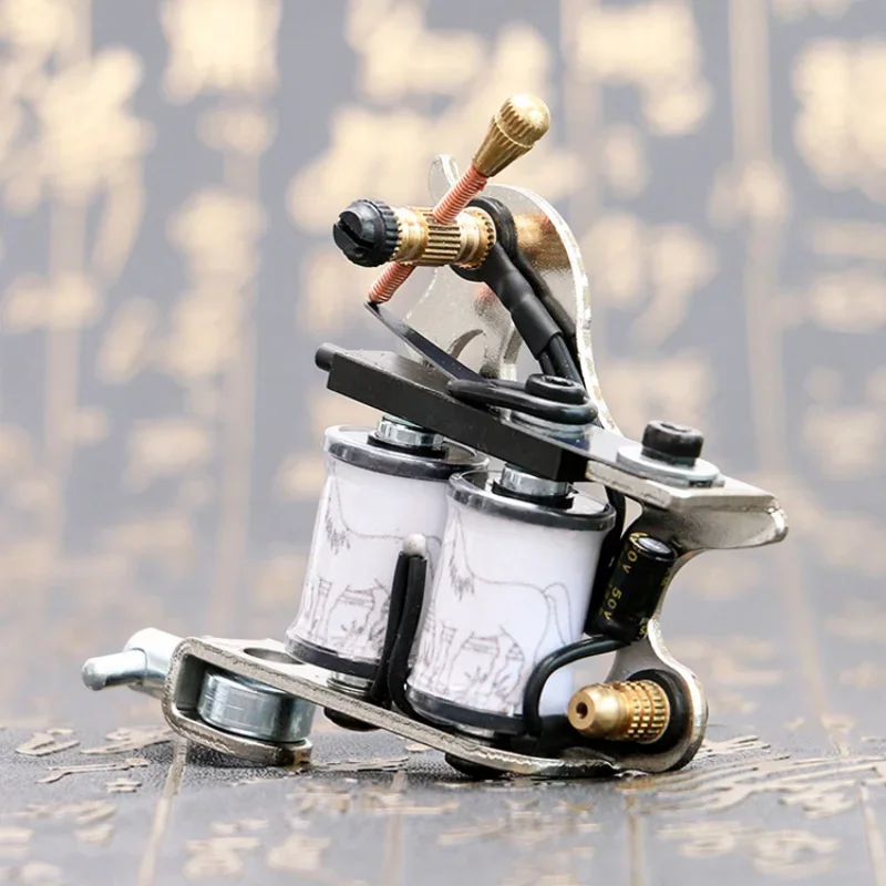 Tattoo Machine Traditional Pony Fragment Misting Hand Coil